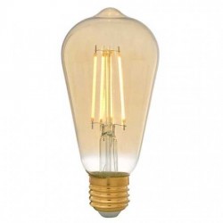 Philips 7W Led Filaman GOLD Ampul (Rustik Lamba) (2000K)