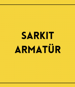 Sarkıt Armatür