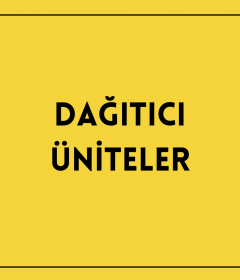 Dağıtıcı Üniteler