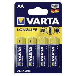 Varta Longlife Aa Alkalin Pil 4'lü 