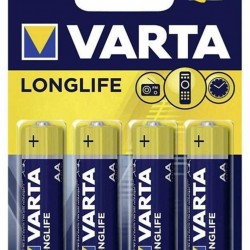 Varta Longlife Aa Alkalin Pil 4'lü 