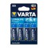 Varta Longlife Power 4lü Blister Alkalin Aa Kalem Pil