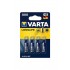 VARTA Longlıfe Power Alkalin Aaa Ince Kalem Pil 4lü Paket