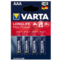 VARTA Longlife Max Power Aaa Alkalin Ince Pil 4 Lü 