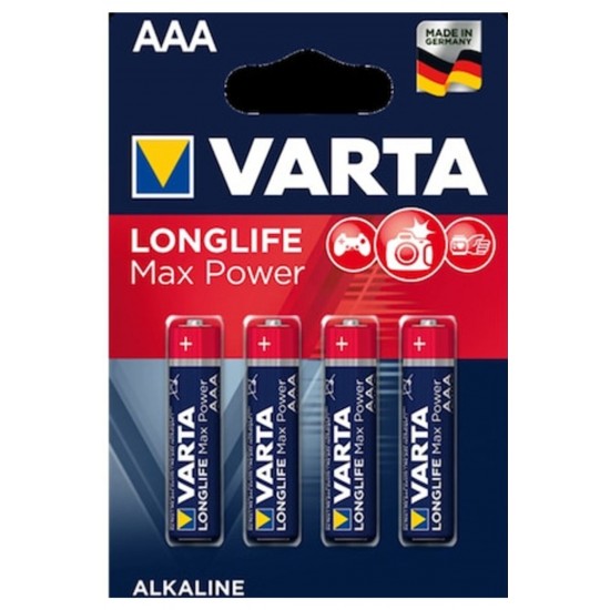 VARTA Longlife Max Power Aaa Alkalin Ince Pil 4 Lü 