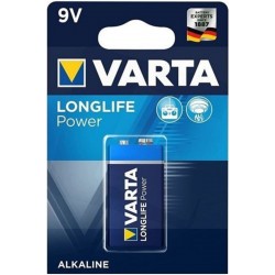 varta 9v Longlife Power Alkaline Pil 