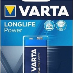 varta 9v Longlife Power Alkaline Pil 