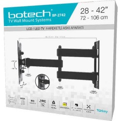 Botech BP-2742 ''27-42'' 72-106 cm LCD/LED TV Hareketli Televizyon Askı Aparatı