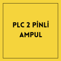 PLC 2 Pinli Ampul