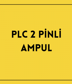 PLC 2 Pinli Ampul