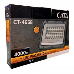 Cata CT-4658 50W 3200K Günışığı Slim Led Projektör