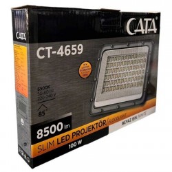 Cata CT-4659 100W 6400K Beyaz Slim Led Projektör