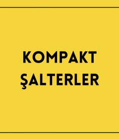 Kompakt Şalterler